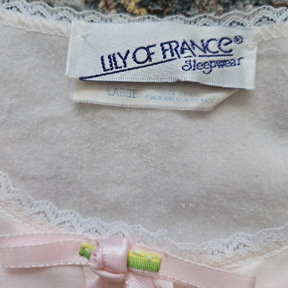 Lily of France 80's Romantic Sleepwear - Picture 5 of 10